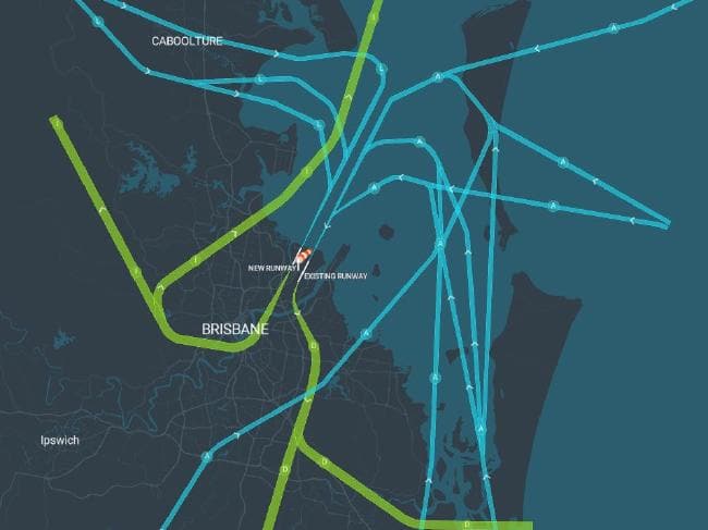 Brisbane Airport flight path changes are coming - Winners and Losers